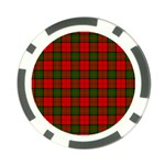 Dunbar Tartan Poker Chip Card Guard