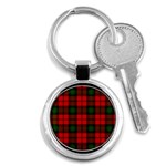Kerr Tartan Key Chain (Round)