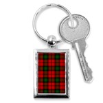 Kerr Tartan Key Chain (Rectangle)