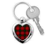 Kerr Tartan Key Chain (Heart)