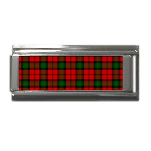 Kerr Tartan Superlink Italian Charm (9mm) from ArtsNow.com Front