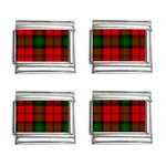 Kerr Tartan 9mm Italian Charm (4 pack)
