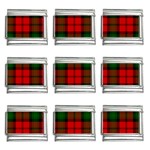 Kerr Tartan 9mm Italian Charm (9 pack)