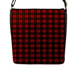 Kerr Tartan Flap Closure Messenger Bag (L)