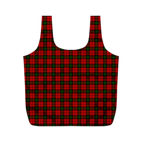 Kerr Tartan Full Print Recycle Bag (M) from ArtsNow.com Front