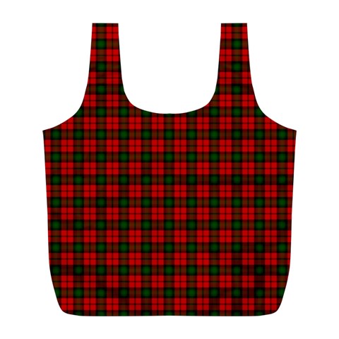 Kerr Tartan Full Print Recycle Bag (L) from ArtsNow.com Front