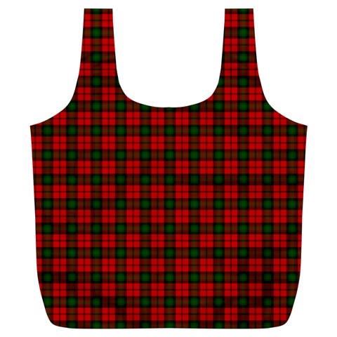 Kerr Tartan Full Print Recycle Bag (XL) from ArtsNow.com Front