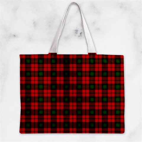 Kerr Tartan Zipper Mini Tote Bag from ArtsNow.com Front
