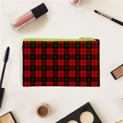 Kerr Tartan Canvas Cosmetic Bag (XS) from ArtsNow.com Back