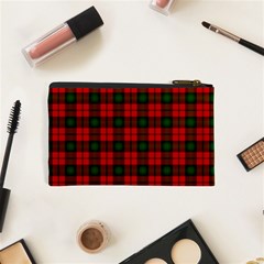 Kerr Tartan Canvas Cosmetic Bag (XS) from ArtsNow.com Back