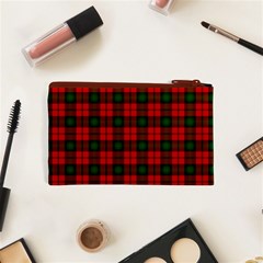 Kerr Tartan Canvas Cosmetic Bag (XS) from ArtsNow.com Back