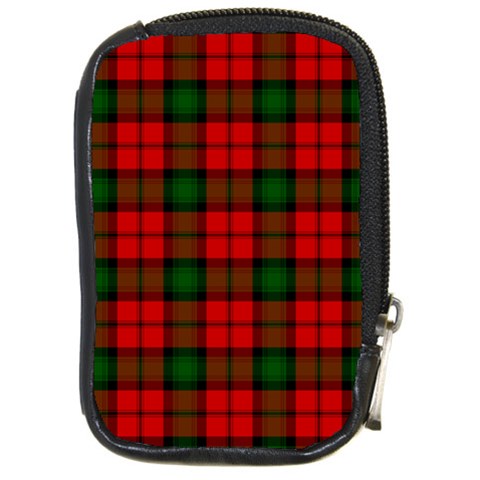 Kerr Tartan Compact Camera Leather Case from ArtsNow.com Front