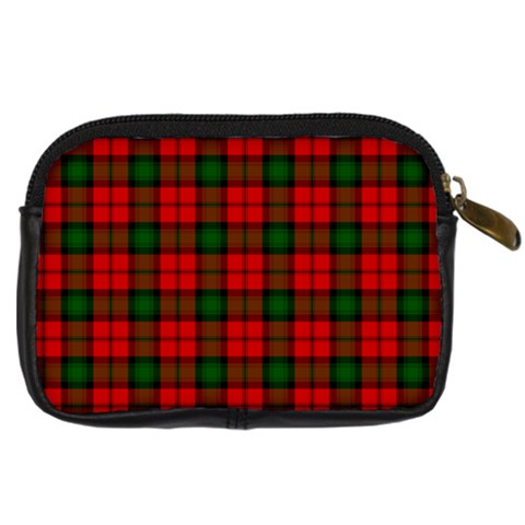 Kerr Tartan Digital Camera Leather Case from ArtsNow.com Back