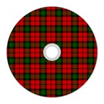 Kerr Tartan CD Wall Clock