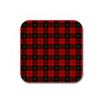 Kerr Tartan Rubber Square Coaster (4 pack)