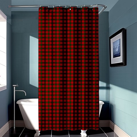 Kerr Tartan Shower Curtain 36  x 72  (Stall) from ArtsNow.com Curtain(36 X72 ) - 33.26 x66.24  Curtain(36 X72 )