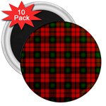Kerr Tartan 3  Magnet (10 pack)