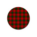 Kerr Tartan Magnet 3  (Round)