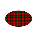 Kerr Tartan Sticker (Oval)