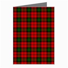 Kerr Tartan Greeting Card from ArtsNow.com Left