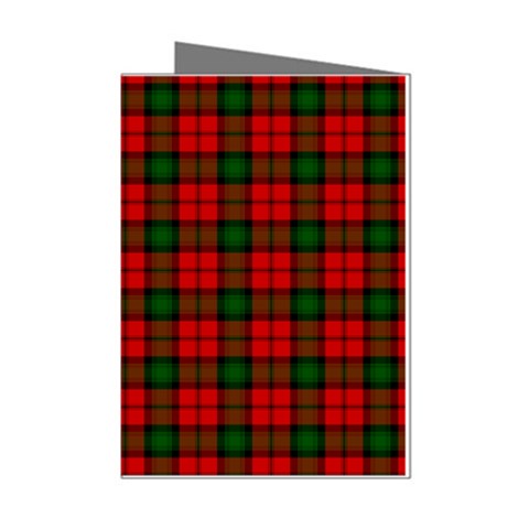 Kerr Tartan Mini Greeting Cards (Pkg of 8) from ArtsNow.com Left