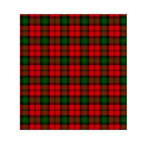 Kerr Tartan Greeting Card 4.5  x 6  from ArtsNow.com Back Cover