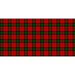 Kerr Tartan YOU ARE INVITED 3D Greeting Card (8x4)