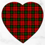 Kerr Tartan Jigsaw Puzzle (Heart)