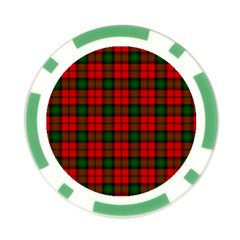Kerr Tartan Poker Chip Card Guard from ArtsNow.com Back