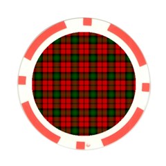 Kerr Tartan Poker Chip Card Guard (10 pack) from ArtsNow.com Back