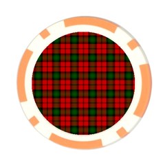 Kerr Tartan Poker Chip Card Guard (10 pack) from ArtsNow.com Back