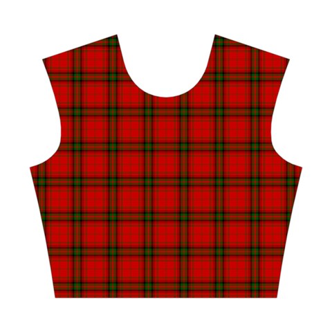 MacDougall Tartan Cotton Crop Top from ArtsNow.com Front