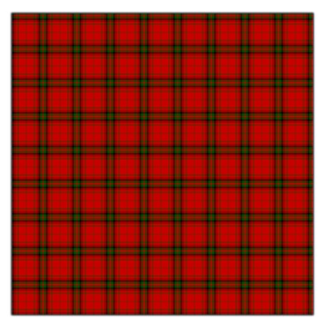 MacDougall Tartan Large Satin Scarf (Square) from ArtsNow.com Front