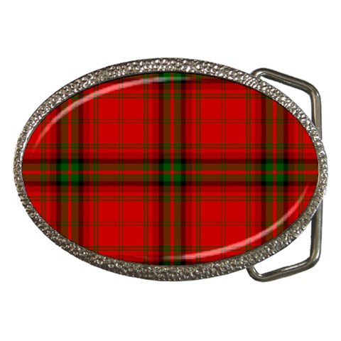 MacDougall Tartan Belt Buckle from ArtsNow.com Front