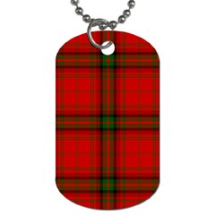 MacDougall Tartan Dog Tag (Two Sides) from ArtsNow.com Back