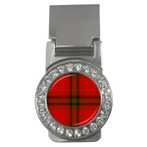 MacDougall Tartan Money Clip (CZ) from ArtsNow.com Front