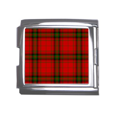 MacDougall Tartan Mega Link Italian Charm (18mm) from ArtsNow.com Front