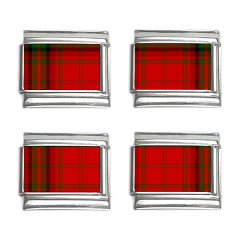 MacDougall Tartan 9mm Italian Charm (4 pack) from ArtsNow.com Front