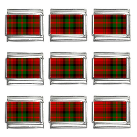 MacDougall Tartan 9mm Italian Charm (9 pack) from ArtsNow.com Front