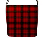 MacDougall Tartan Flap Closure Messenger Bag (L)