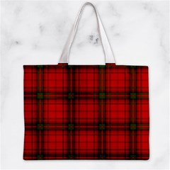 MacDougall Tartan Zipper Mini Tote Bag from ArtsNow.com Front