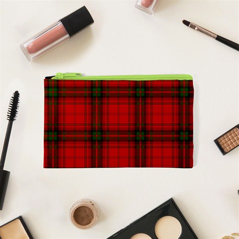 MacDougall Tartan Canvas Cosmetic Bag (XS) from ArtsNow.com Front