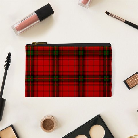 MacDougall Tartan Canvas Cosmetic Bag (XS) from ArtsNow.com Front