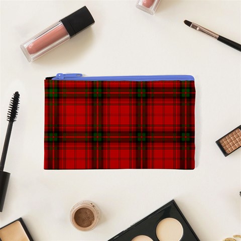 MacDougall Tartan Canvas Cosmetic Bag (XS) from ArtsNow.com Front