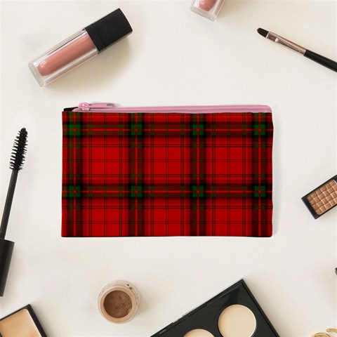 MacDougall Tartan Canvas Cosmetic Bag (XS) from ArtsNow.com Front