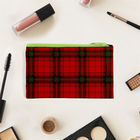 MacDougall Tartan Canvas Cosmetic Bag (XS) from ArtsNow.com Back