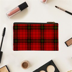 MacDougall Tartan Canvas Cosmetic Bag (XS) from ArtsNow.com Back