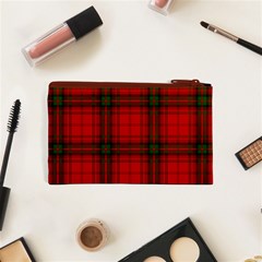 MacDougall Tartan Canvas Cosmetic Bag (XS) from ArtsNow.com Back