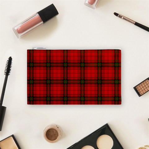 MacDougall Tartan Cosmetic Bag (S) from ArtsNow.com Front