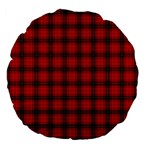 MacDougall Tartan Large 18  Premium Flano Round Cushion